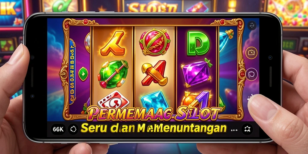 Screenshot gameplay Slot 66K yang menarik dan menghibur.