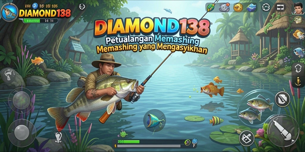 Gameplay Fishing yang mendebarkan dalam DIAMOND138.