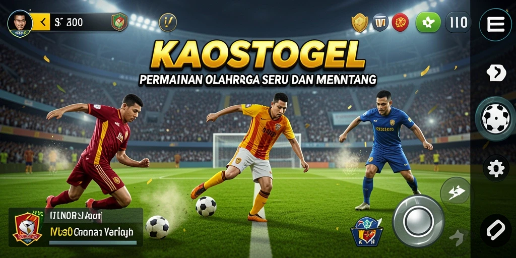 Tampilan gameplay KAOSTOGEL yang menarik dan penuh aksi.