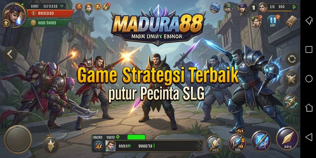 Screenshot dari gameplay menegangkan dalam MADURA88.