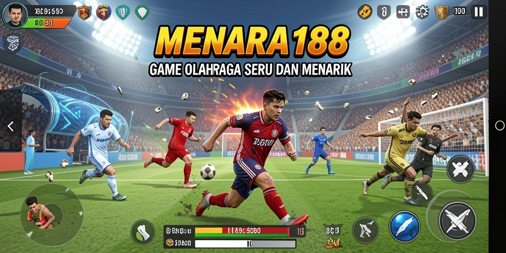 Gameplay seru MENARA188 dengan berbagai olahraga menarik.