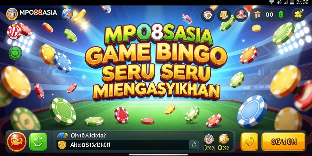 Tampilan gameplay menarik di MPO88ASIA dengan tema Bingo.