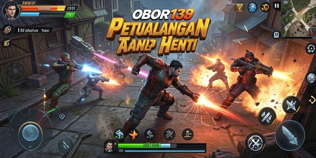 Tangkapan layar OBOR138 yang menunjukkan aksi pertempuran yang mendebarkan.