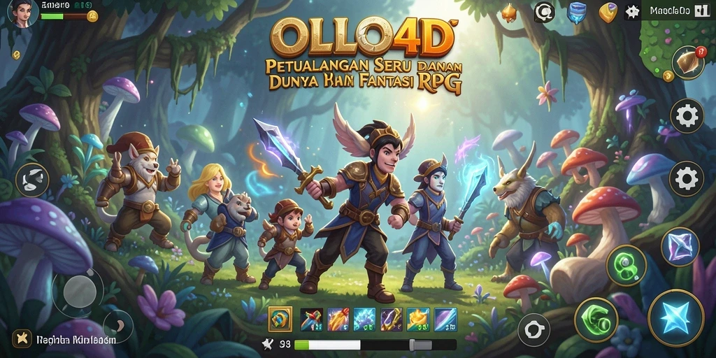 Screenshot menampilkan pertarungan epik dalam OLLO4D yang penuh strategi dan kemampuan unik.