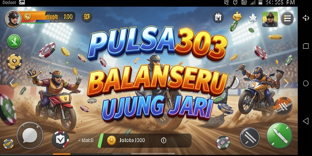 Screenshot PULSA303 menampilkan aksi balapan yang mendebarkan di lintasan.