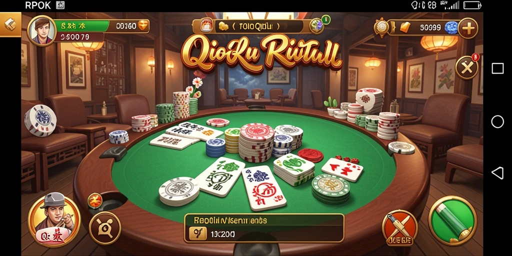 Tampilan gameplay RPOK yang menarik dan penuh aksi QiuQiu.