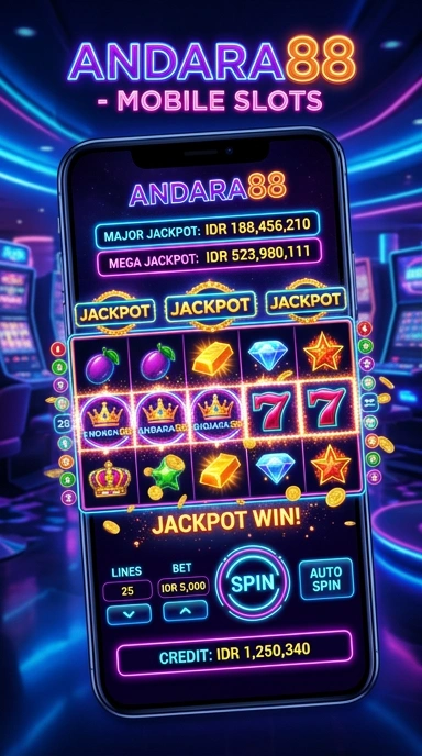 Pengguna dapat menemukan aplikasi dengan mudah di andara88.